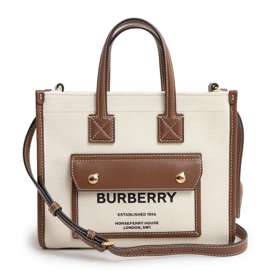 BURBERRY （新品・未使用品）バーバリー ミニ フレイヤ トート 