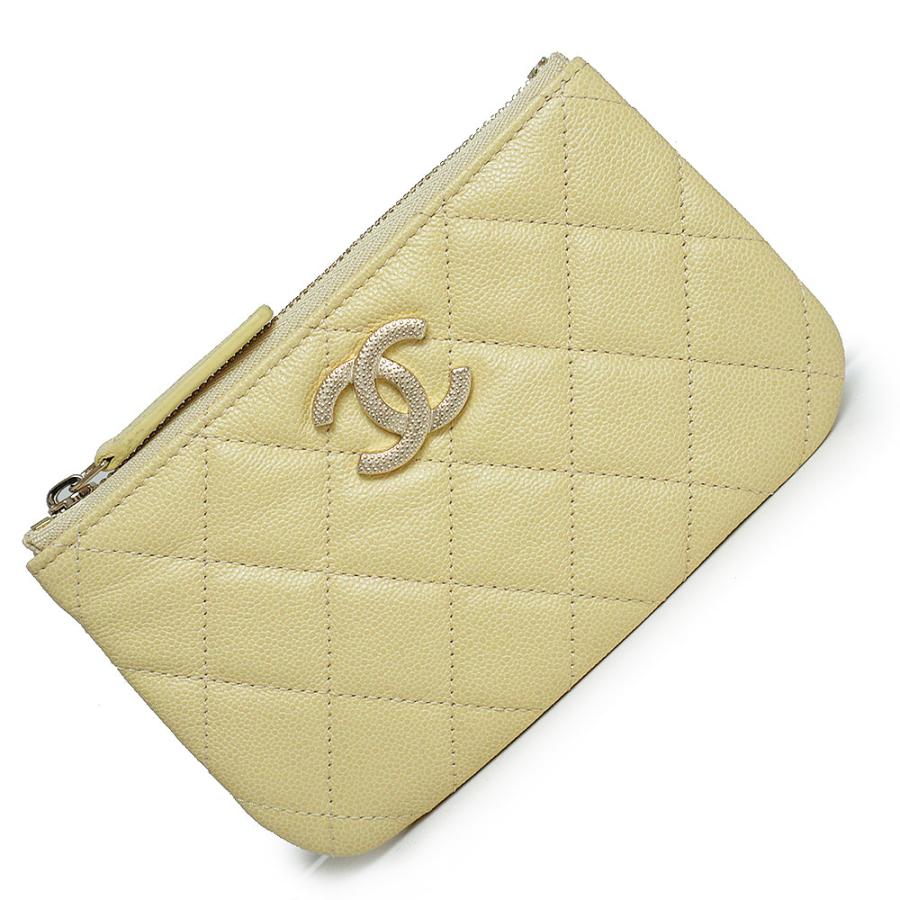 新品・未使用品）シャネル CHANEL ココマーク マトラッセ ミニ ポーチ 