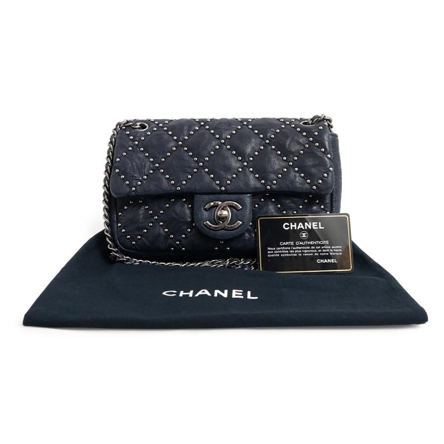 CHANEL（シャネル） （美品）シャネル ミニ マトラッセ 20 スタッズ
