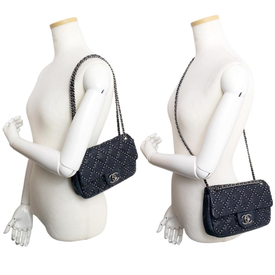 CHANEL（シャネル） （美品）シャネル ミニ マトラッセ 20 スタッズ