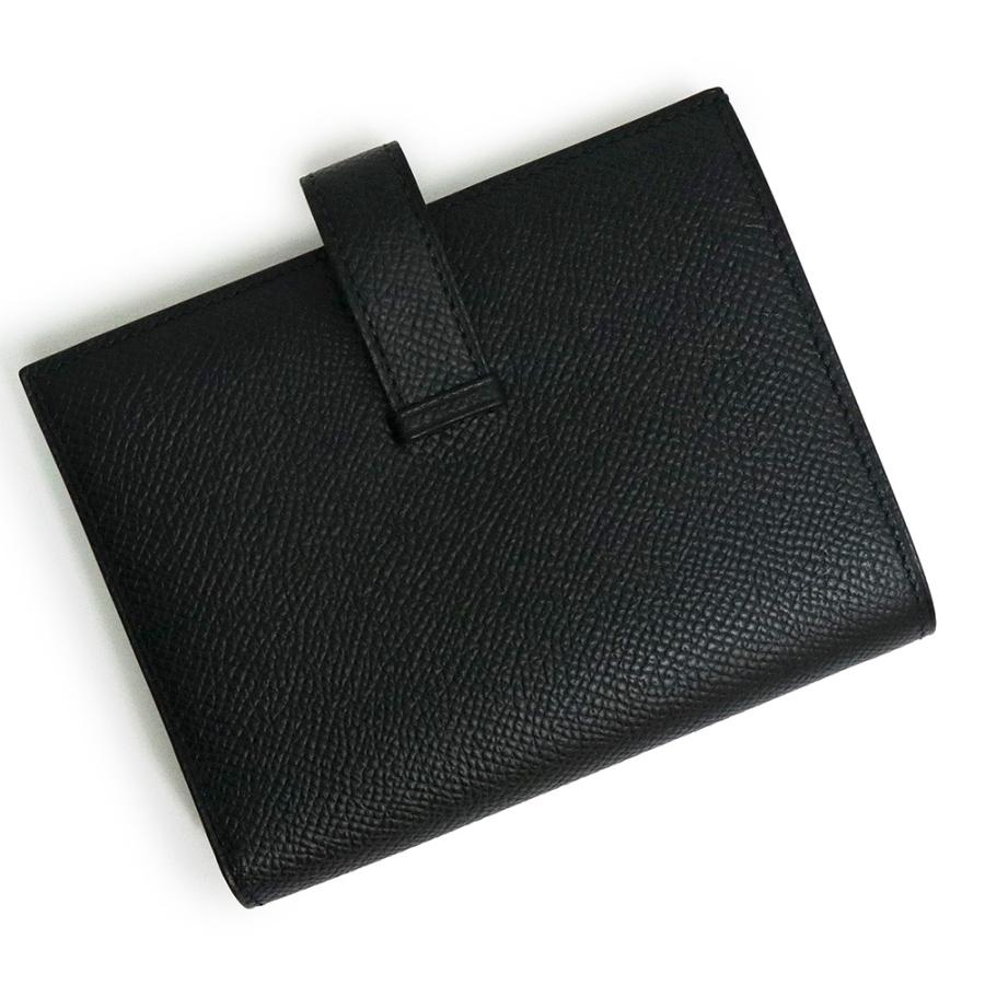 HERMES エルメス ベアンコンパクト シルバー金具 二つ折り財布（小銭 