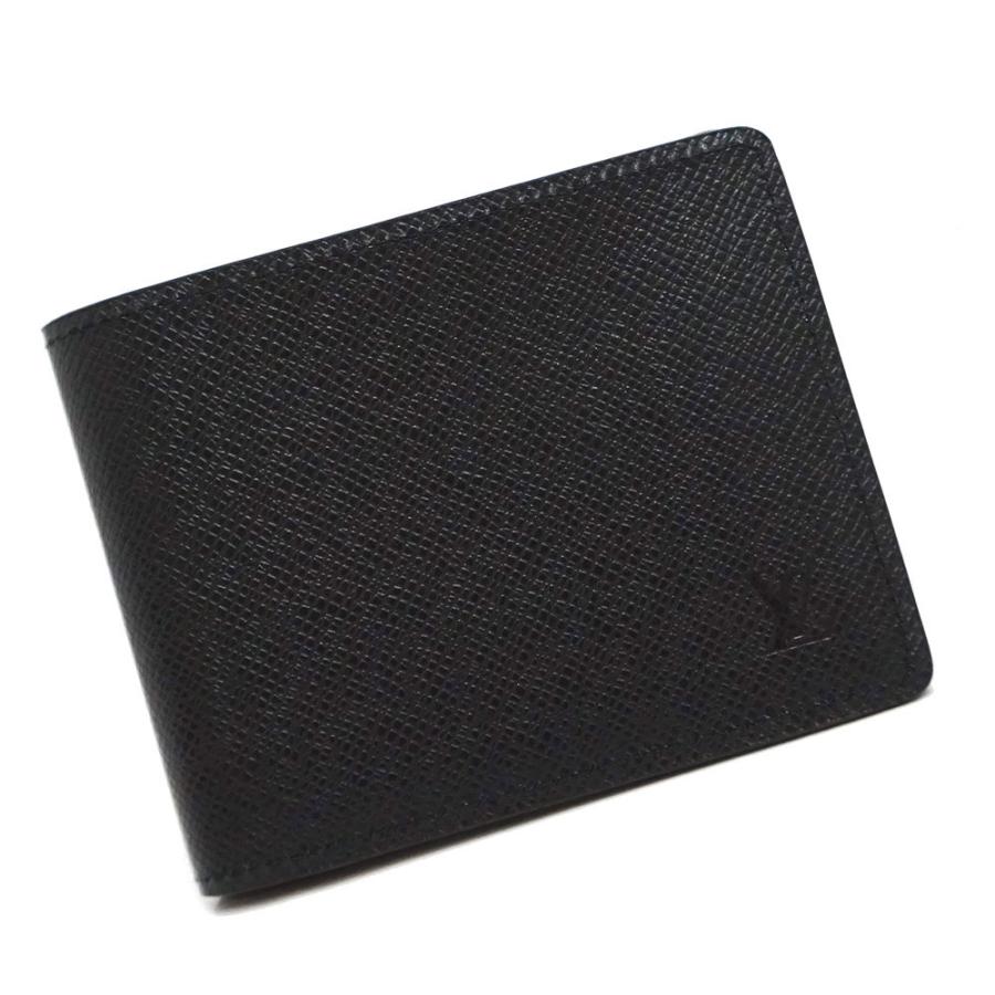 （新品・未使用品）ルイ ヴィトン LOUIS VUITTON ポルトフォイユ ミュルティプル 札入れ 二つ折り財布 タイガ レザー ノワール ブラック 黒 M30531 箱付 LOUIS VUITTON（ルイ・ヴィトン） （新品・未使用品）ルイ ヴィトン