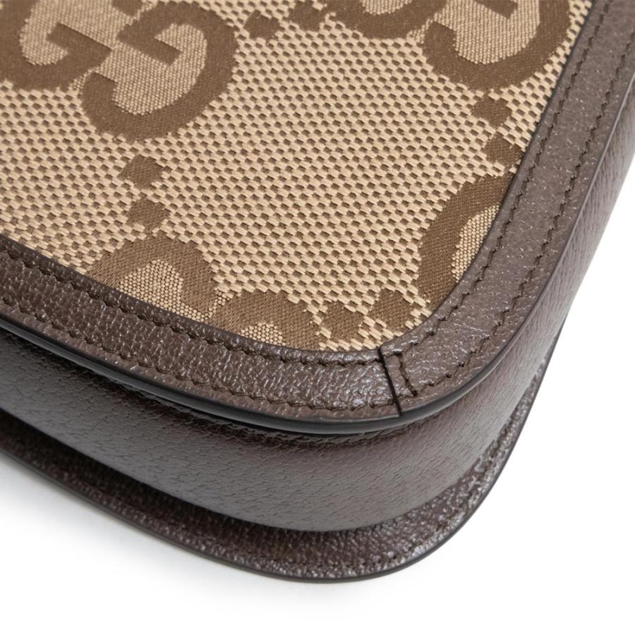 （新品・未使用品）グッチ GUCCI バンブー 1947 ミニ トップハンドル ショルダー ハンドバッグ ジャンボGGキャンバス レザー ブラウン ベージュ ゴールド 686864