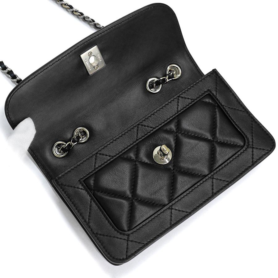 CHANEL （美品）シャネル マトラッセ フラップ ダブルチェーン 