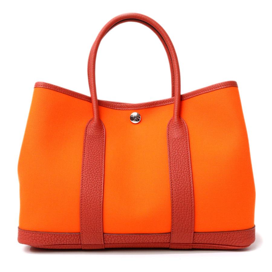 あ*ん様 【極美品】エルメス　ガーデンパーティ　PM トワルオフィシエ　オレンジ HERMES（エルメス） （新品・未使用品）エルメス ガーデンパーティ TPM