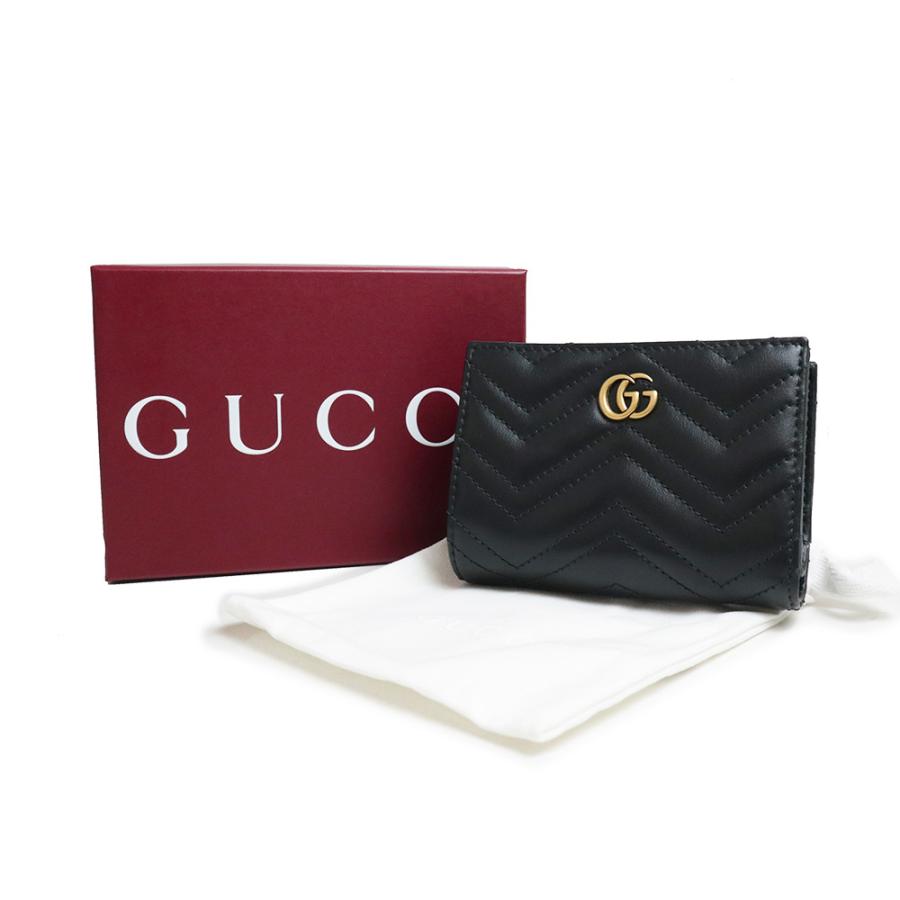 GUCCI (新品・未使用品)グッチ ダブルG ウォレット 二つ折り GUCCI (新品・未使用品)グッチ ダブルG ウォレット 二つ折り