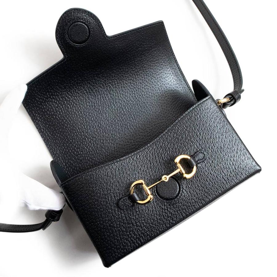 [美品]GUCCI ラムレザーショルダー バッグイタリア製ホースビット GUCCI（グッチ） （新品・未使用品）グッチ ホースビット 1955