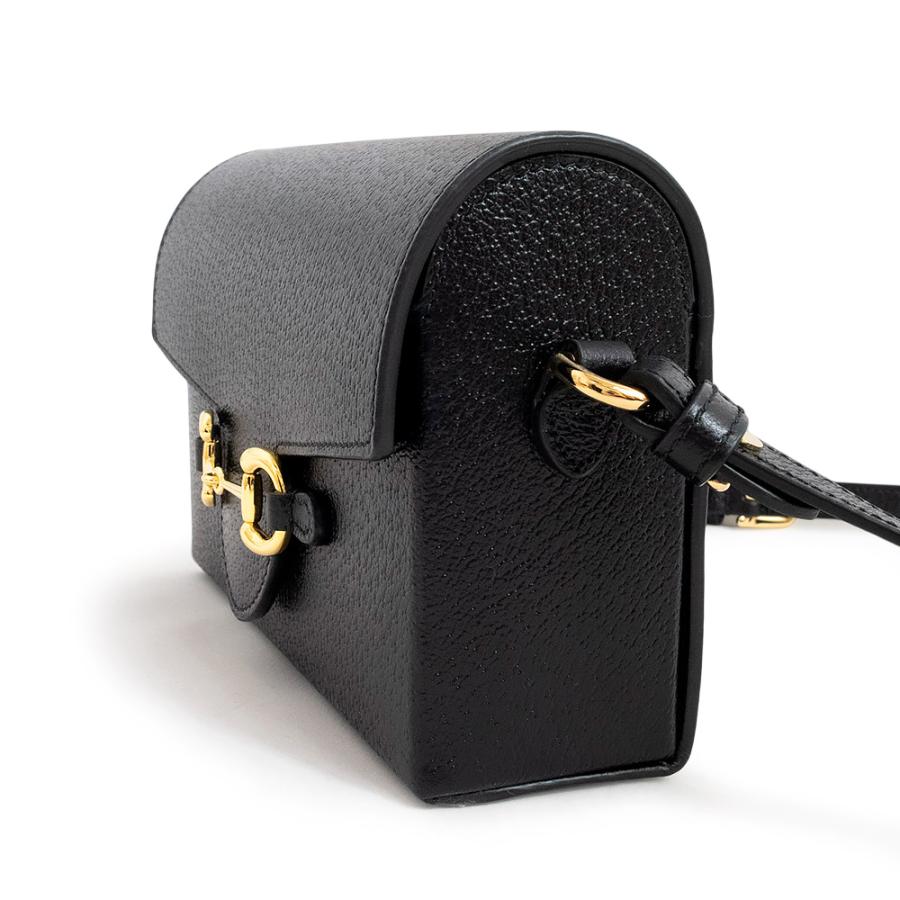 GUCCI グッチ ホースビット クラッチバッグ ブラックゴールド金具 GUCCI（グッチ） （新品・未使用品）グッチ ホースビット 1955