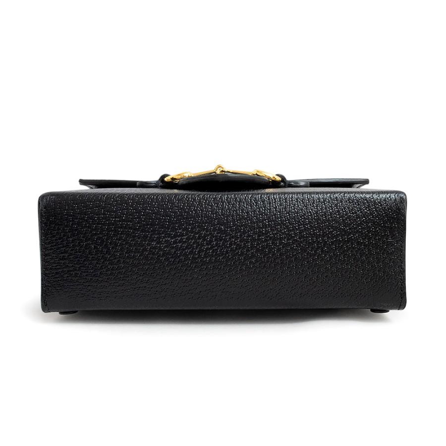 GUCCI グッチ ホースビット クラッチバッグ ブラックゴールド金具 GUCCI（グッチ） （新品・未使用品）グッチ ホースビット 1955