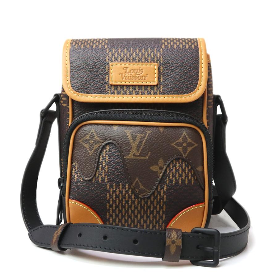 （新品・未使用品）ルイ ヴィトン LOUIS VUITTON アマゾン LV スクエアード NIGO コラボ メッセンジャー 斜め掛け ショルダーバッグ ダミエジャイアント モノグラム ブラウン 茶 N40357 箱付 LOUIS VUITTON（ルイ・ヴィトン） （新品・未使用品）ルイ ヴィトン