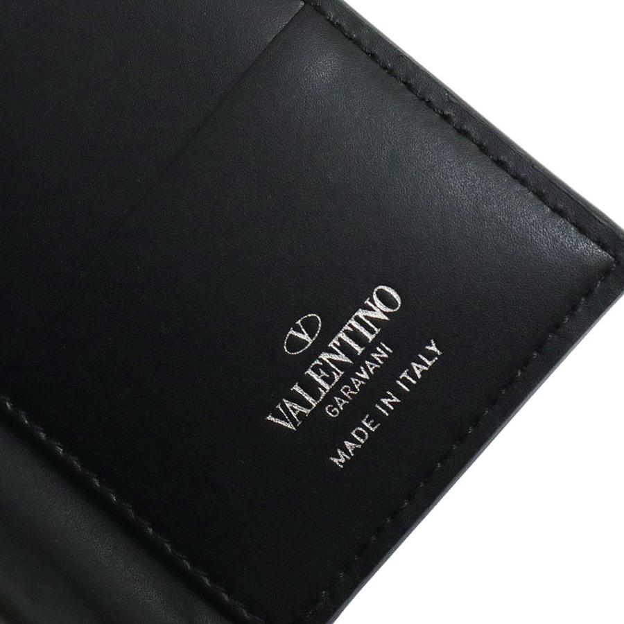 【美品】valentino garavani 黒 レザー 名刺入れ 新品・未使用品）ヴァレンティノ ガラヴァーニ Valentino Garavani