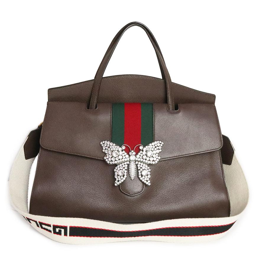 GUCCI（グッチ） （中古）グッチ トーテム バタフライビジュー 2WAY 
