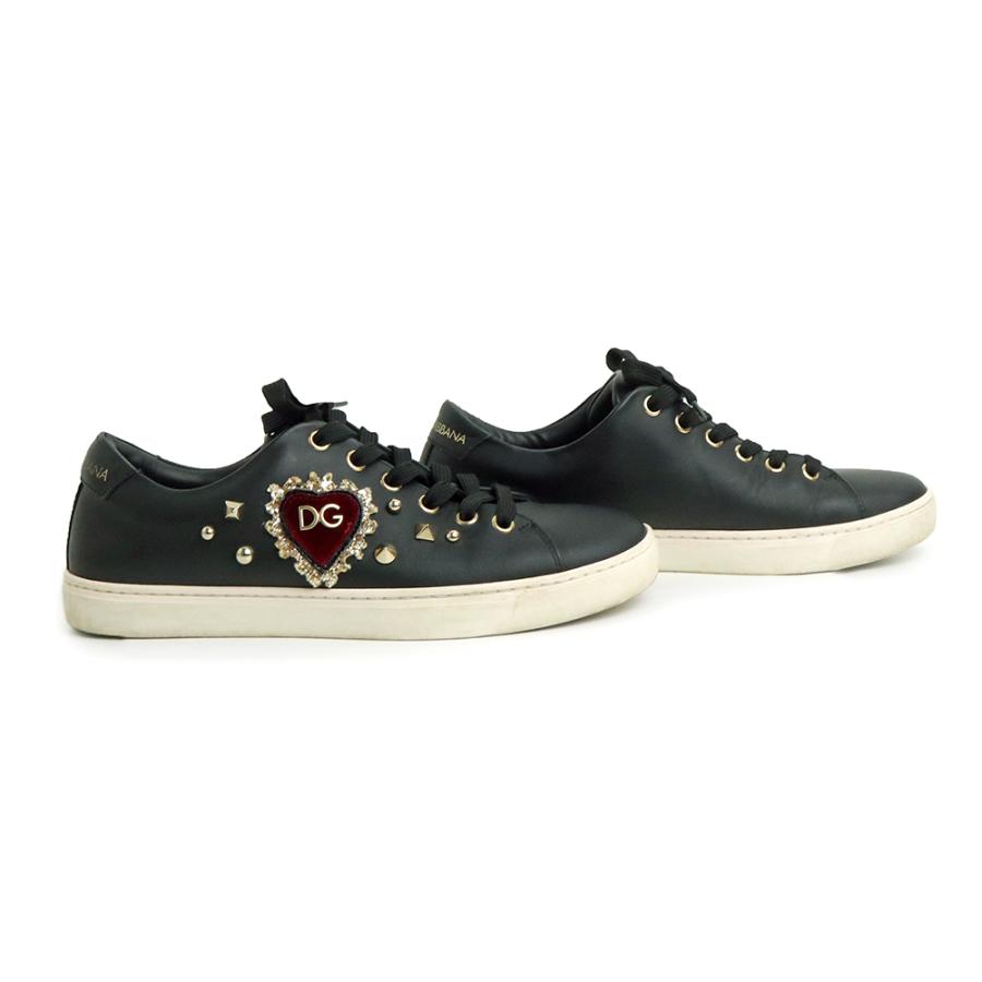 中古）ドルチェアンドガッバーナ DOLCE GABBANA DGロゴ ハートワッペン