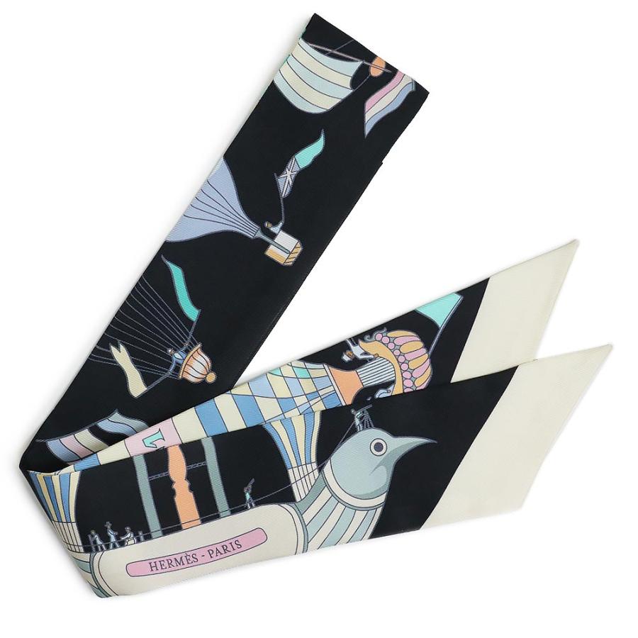 新品 エルメス ツイリー LES FOLIES DU CIEL 大空の狂気