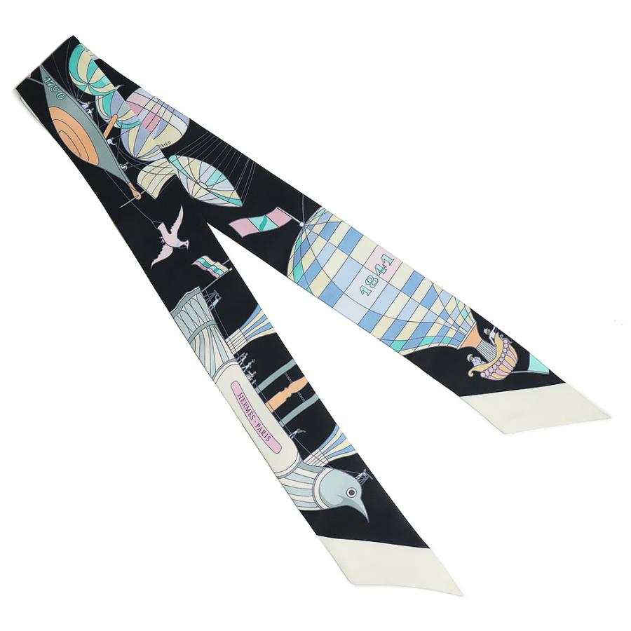 HERMES （新品・未使用品）エルメス ツイリー Les Folies du Ciel 大空 