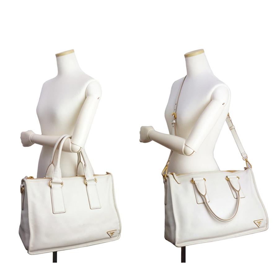 PRADA（プラダ） （中古）プラダ 三角プレート 2way ショルダー