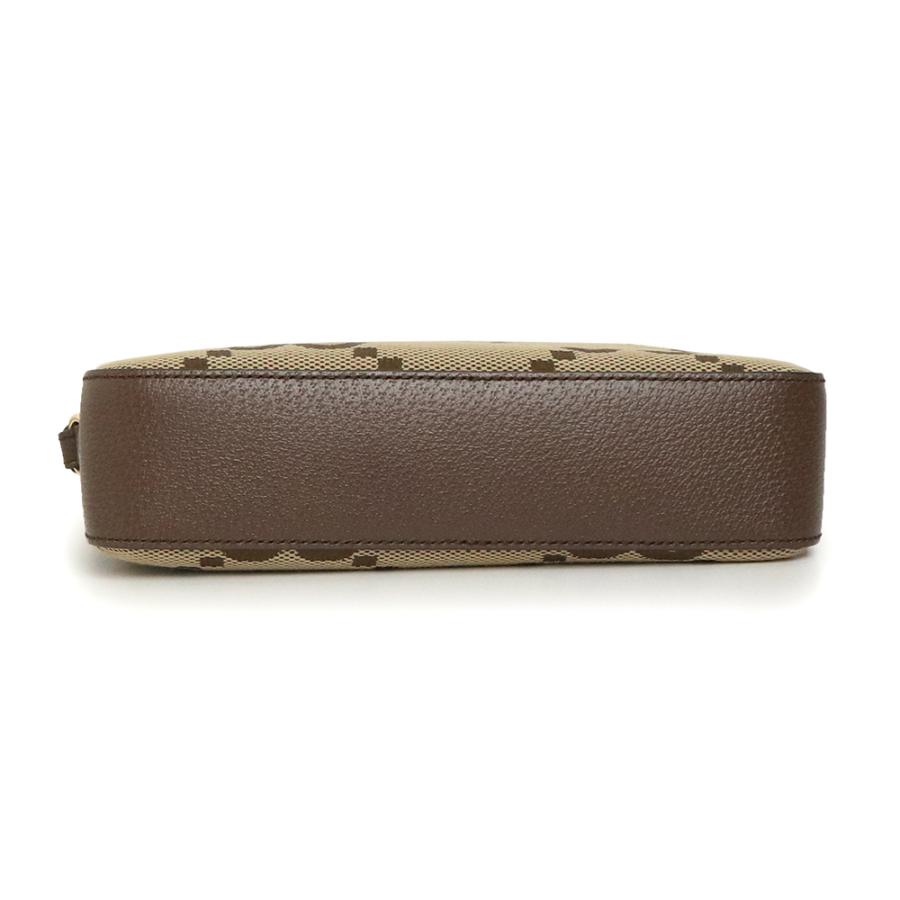 （新品・未使用品）グッチ GUCCI ジャンボGG ショルダー メッセンジャーバッグ 斜め掛け GGキャンバス レザー コットンリネン キャメル ベージュ 675891の画像