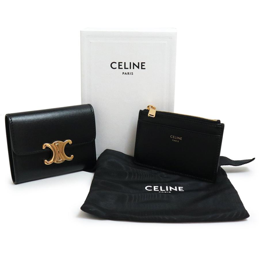 CELINE (新品・未使用品)セリーヌ トリオンフ コイン入れ付き CELINE (新品・未使用品)セリーヌ トリオンフ コイン入れ付き