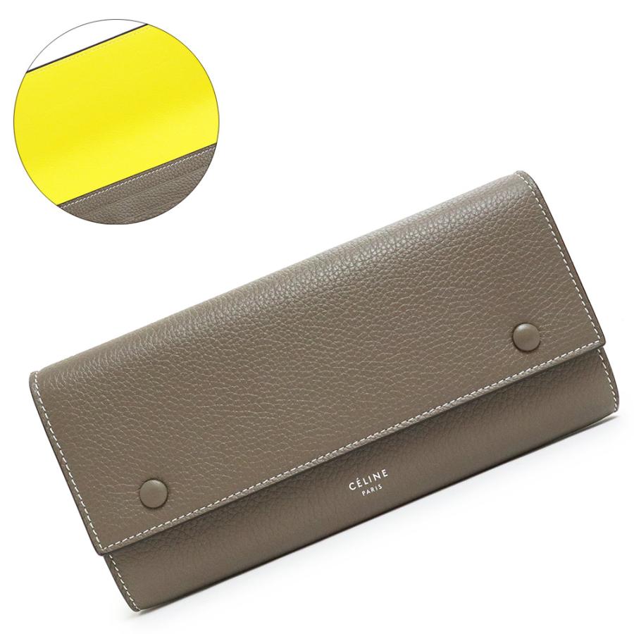CELINE （未使用 展示品）セリーヌ ラージフラップ マルチ 