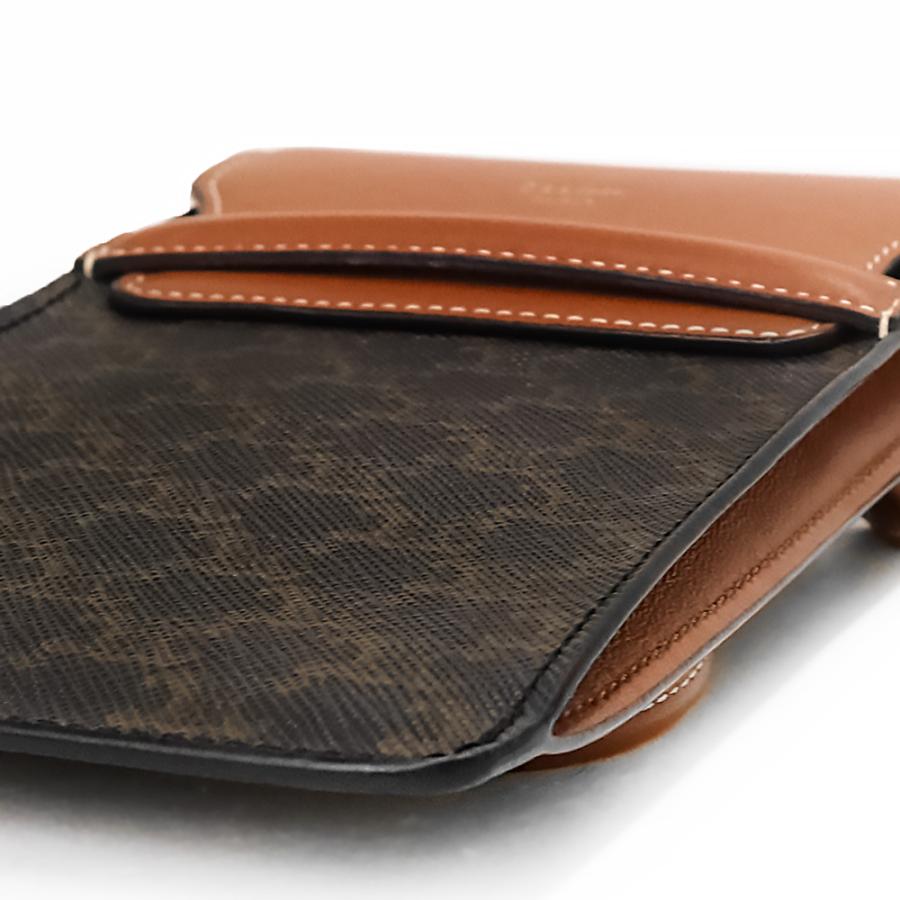 CELINE (未使用 展示品)セリーヌ 携帯 スマホ モバイルポーチ CELINE (未使用 展示品)セリーヌ 携帯 スマホ モバイルポーチ