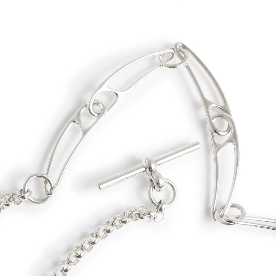 HERMES (美品)エルメス シェーヌダンクル パンク ネックレス HERMES (美品)エルメス シェーヌダンクル パンク ネックレス