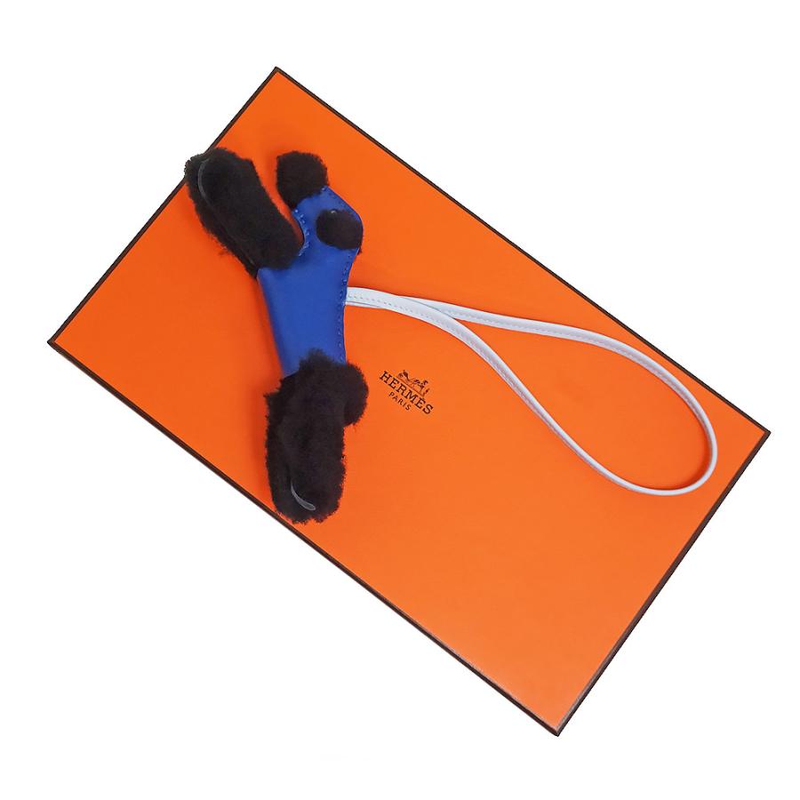 新品エルメス バディチャーム 犬 セレストK刻印 HERMES HERMES（エルメス） （新品・未使用品）エルメス バディ 犬 イヌ いぬ