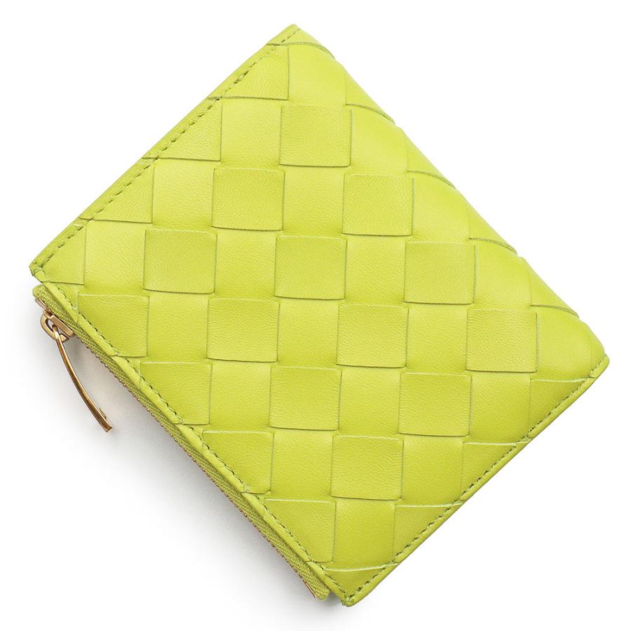 Bottega Veneta イントレチャート　グリーン 二つ折り財布 Amazon | [ボッテガヴェネタ] 財布 折財布 二つ折り 財布