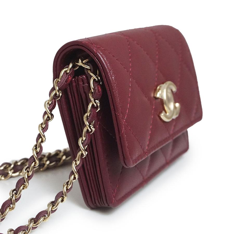 CHANEL （未使用 展示品）シャネル マトラッセ ココマーク ミニ 