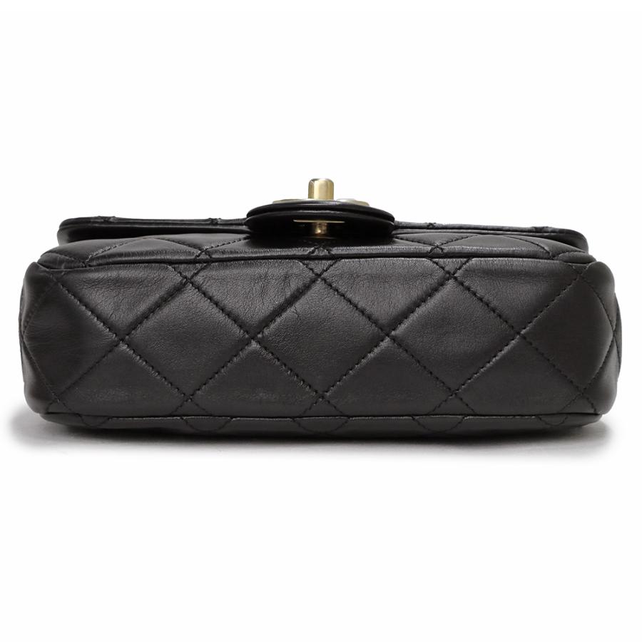 CHANEL (美品)シャネル ココマーク マトラッセ ミニ フラップ CHANEL (美品)シャネル ココマーク マトラッセ ミニ フラップ