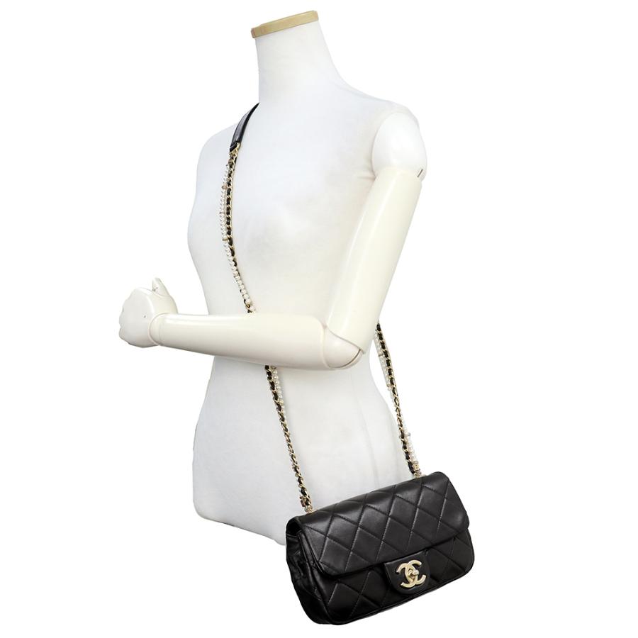 CHANEL (美品)シャネル ココマーク マトラッセ ミニ フラップ CHANEL (美品)シャネル ココマーク マトラッセ ミニ フラップ