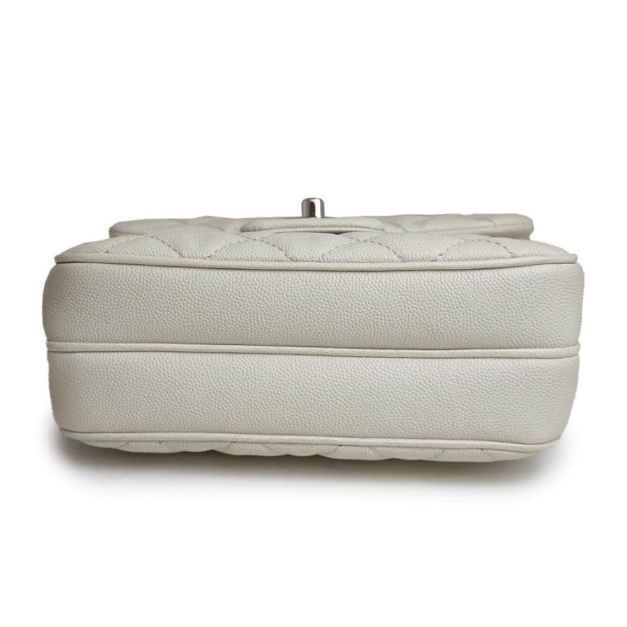 美品■CHANEL ハンドバッグ キルティング ココマーク ホワイト シャネル CHANEL（シャネル） （美品）シャネル ココマーク マトラッセ 2WAY