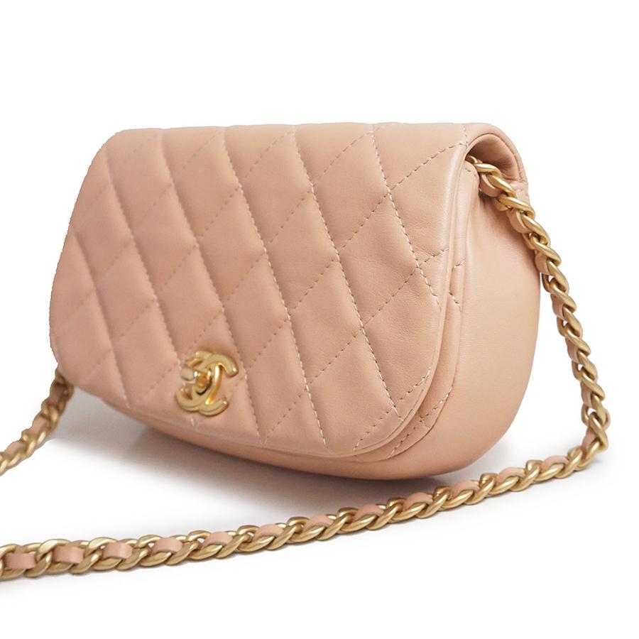 シャネル ココマーク マトラッセ ショルダーバッグ ラフィア レディース CHANEL 【1-0261088】 シャネル マトラッセ ココマーク チェーンショルダーバッグ (CHANEL