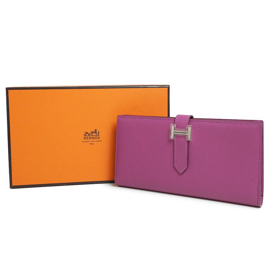HERMES エルメス ベアン スフレ ヴォーエプソン レザー 長財布 【公式