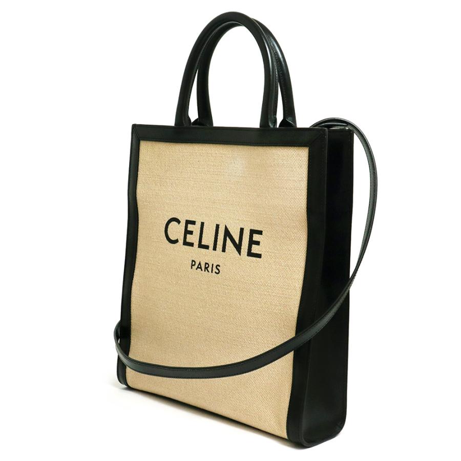 再値下げ　CELINE ブラック カバ　バーティカル　バッグ CELINE セリーヌ バーティカル カバ トートバッグ ラージトート