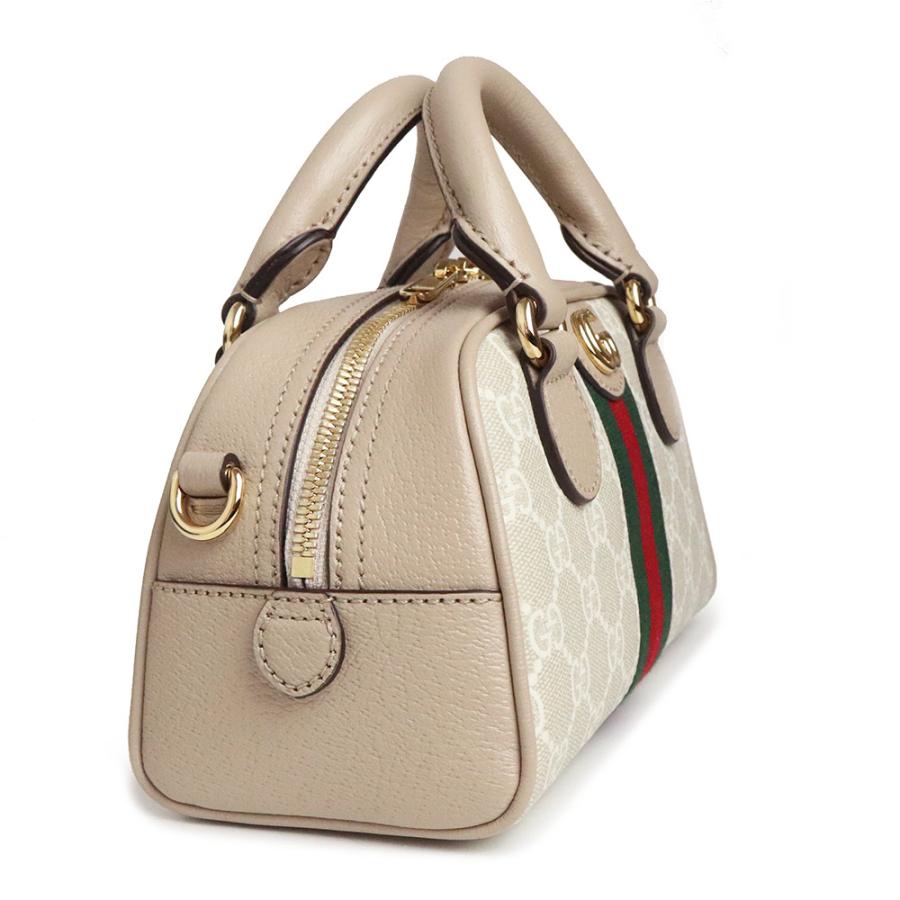 GUCCI ハンドバッグ ベージュ ゴールド金具 GUCCI（グッチ） （未使用 展示品）グッチ オフィディア GG ミニ 2way