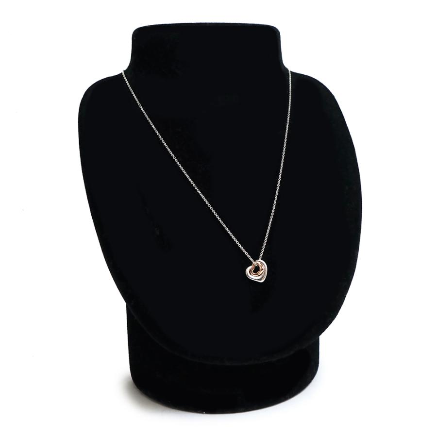 【極美品】ティファニー エルサ・ペレッティ ダブルオープンハート ネックレス ティファニー エルサペレッティ ダブル オープン ハート