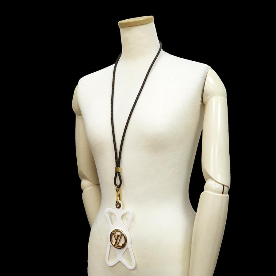 ルイヴィトン フォンホルダー ルイーズ ホワイト iPhoneケース フォルダー LOUIS VUITTON（ルイ・ヴィトン） （未使用 展示品）ルイ ヴィトン