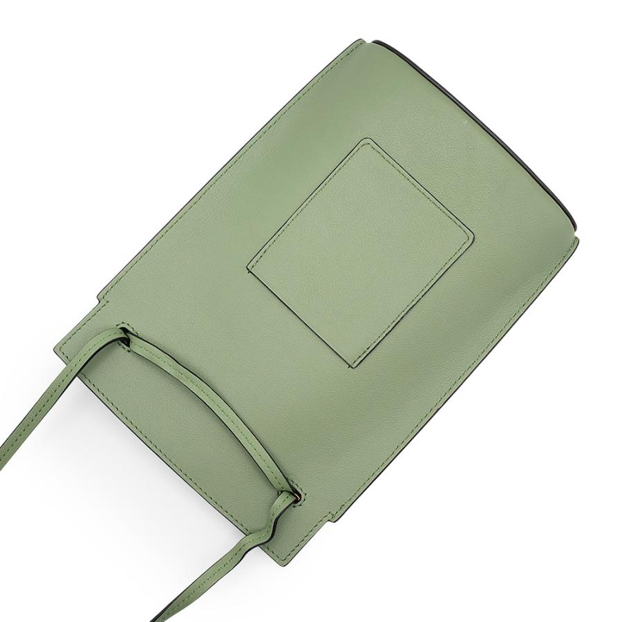 【未使用】ロエベ Loewe　ダイスポケット レザー ロゴ ポシェット ミント LOEWE（ロエベ） （新品・未使用品）ロエベ ダイスポケット ショルダー