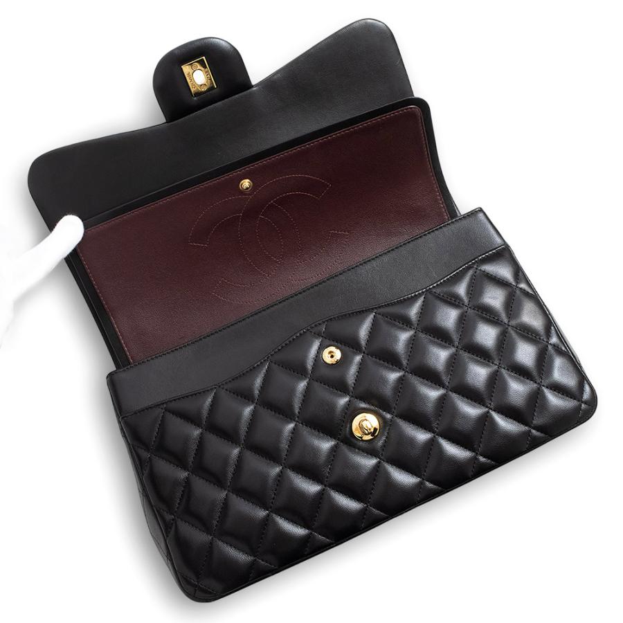 ケ*ス様 CHANEL シャネル デカマトラッセ30 ダークブラウン CHANEL（シャネル） （中古）シャネル デカマトラッセ 30 ダブル