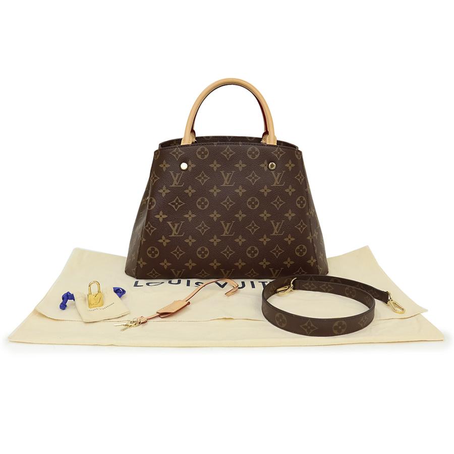 美品　LOUIS VUITTON 　モンテーニュ　モノグラム　バッグ　MM LOUIS VUITTON（ルイ・ヴィトン） （未使用 展示品）ルイ ヴィトン