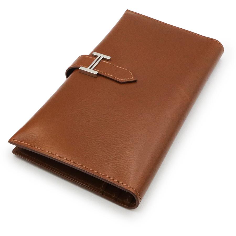 HERMES（エルメス） （中古）エルメス ベアン クラシック 二つ折り長