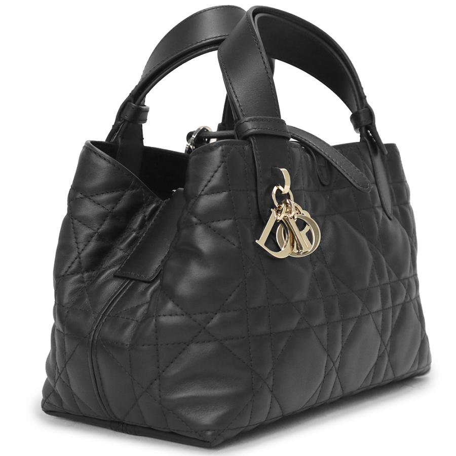 Dior カナージュスモールオールブラック DIOR | Lady Dior My ABCDior バッグ スモール カナージュ ラムスキン