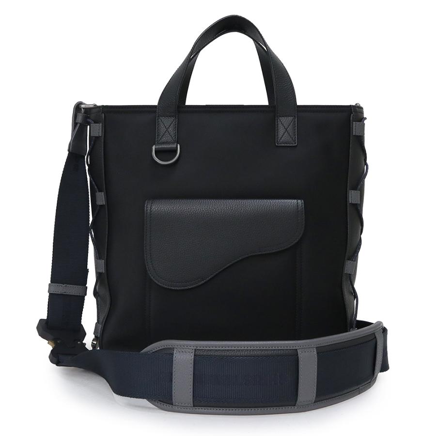 未使用 展示品）ディオール Dior サドル トートバッグ SACAI コラボ