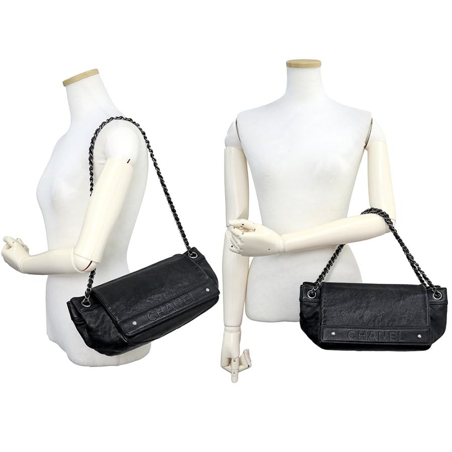 CHANEL（シャネル） （中古）シャネル ロゴ フラップ チェーン