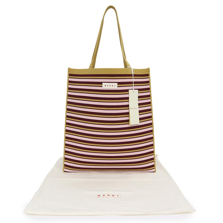 美品MARNI マルチカラートートバッグ MARNI（マルニ） （新品・未使用品）マルニ ジャカード フラット
