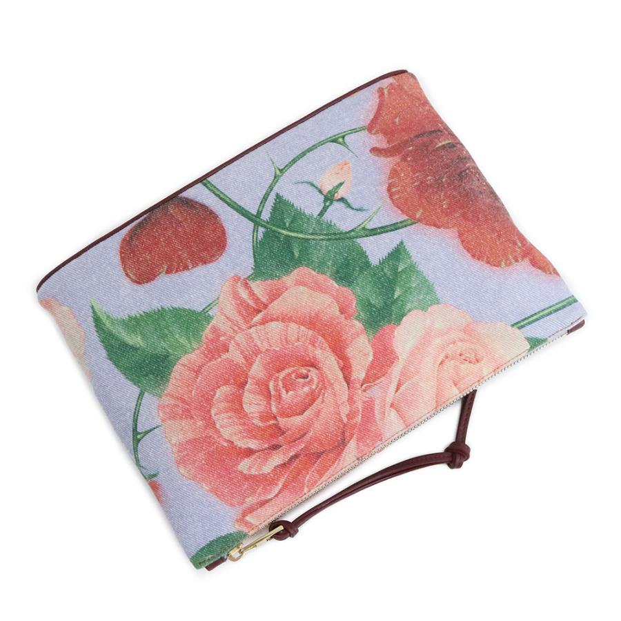 LOEWE（ロエベ） （新品・未使用品）ロエベ ローズ オブロングポーチ