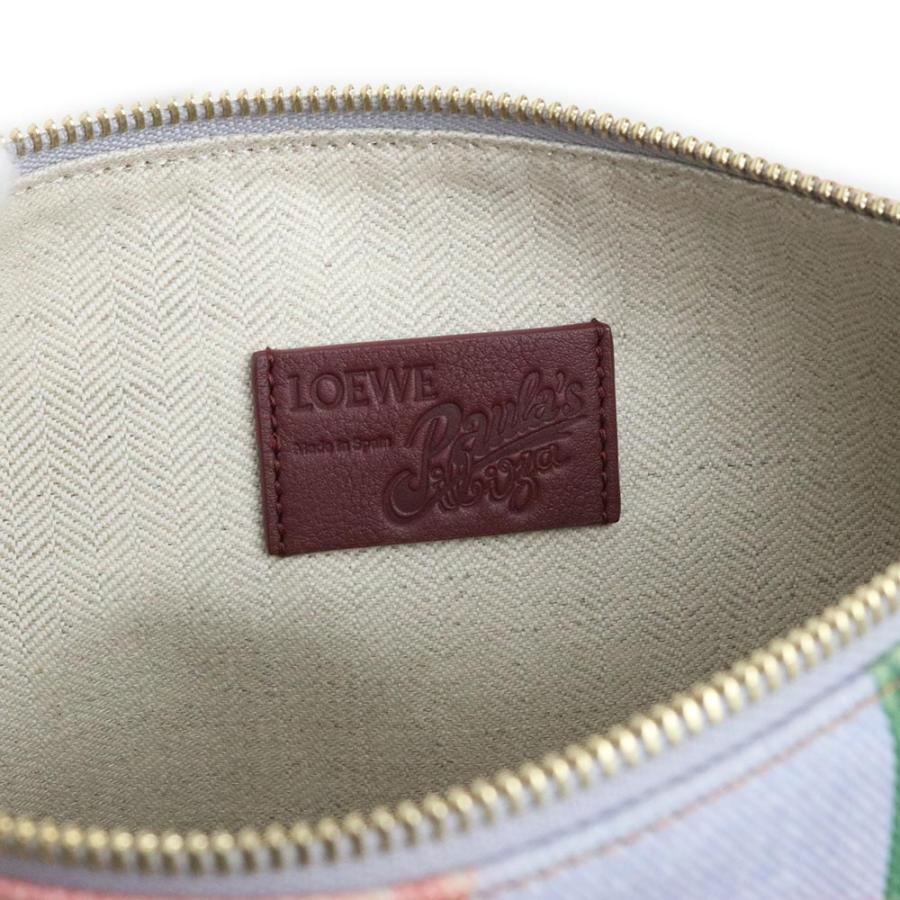 LOEWE（ロエベ） （新品・未使用品）ロエベ ローズ オブロングポーチ