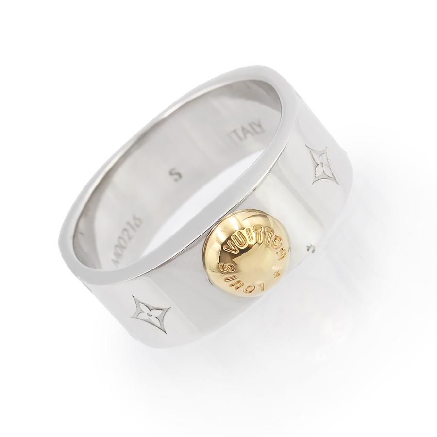 LOUIS VUITTON 指輪　リング　モノグラム　シルバー　18号 LOUIS VUITTON（ルイ・ヴィトン） （新品・未使用品）ルイ ヴィトン