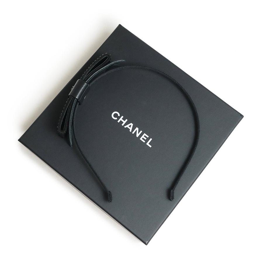 CHANEL シャネル ココマーク リボン カチュー　マトラッセシャ　ヘアバンド CHANEL - CHANEL シャネル カチューシャ ココマーク リボン