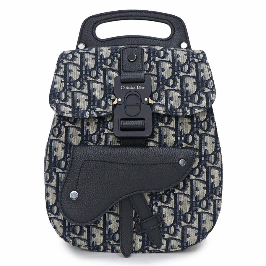 クリスチャンディオール Christian Dior ショルダーバッグ オブリーク ギャロップ ネイビー クリスチャンディオール Christian Dior ショルダーバッグ オブリーク